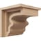 Ekena Millwork 4"W x 4"D x 4"H Wide Highland Rough Cedar Woodgrain TimberThane Corbel, Primed Tan CORUR04X04X04HLDRCPR - alternate 1